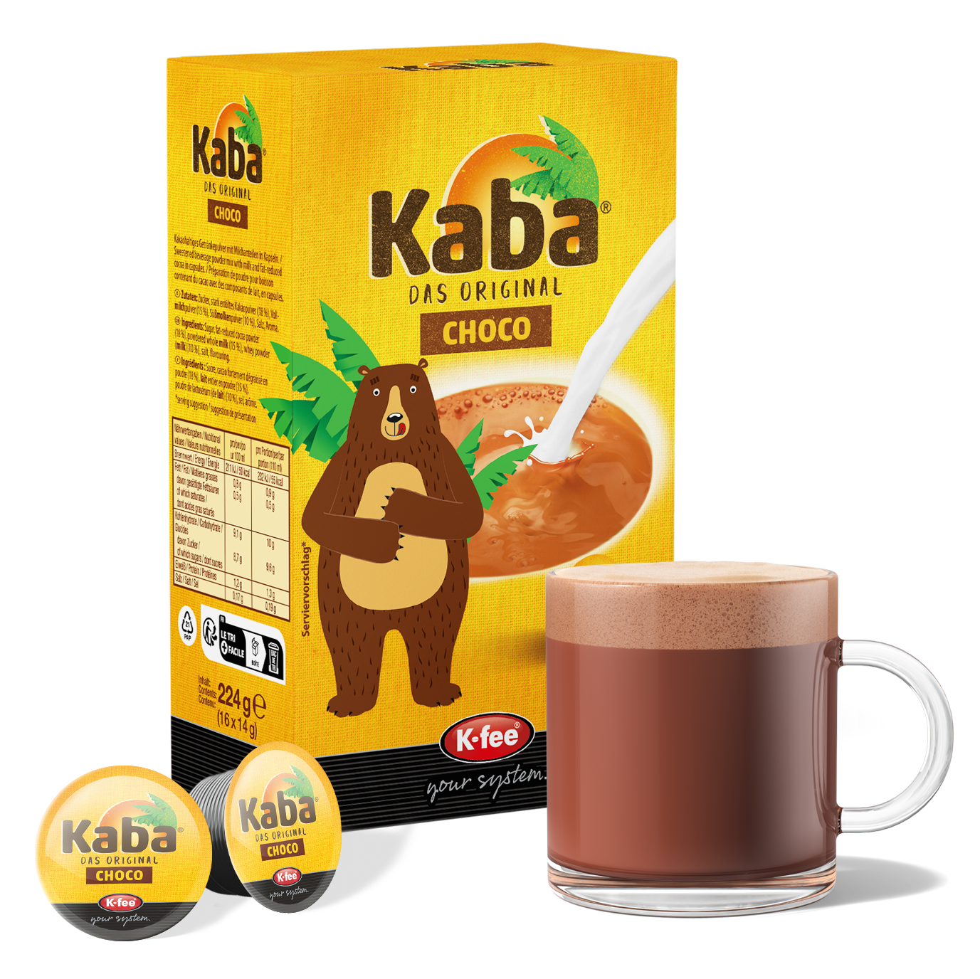 Kaba Kaba Choco Kapseln günstig online bestellen | K-fee®