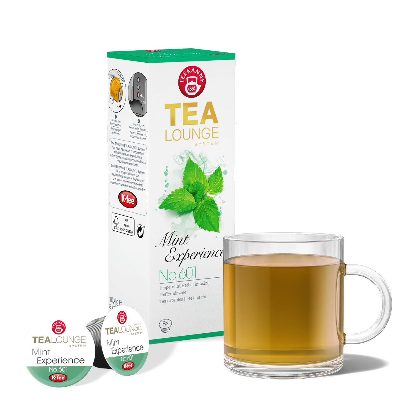 Teekanne Mint Experience Kapseln günstig online bestellen | K-fee®