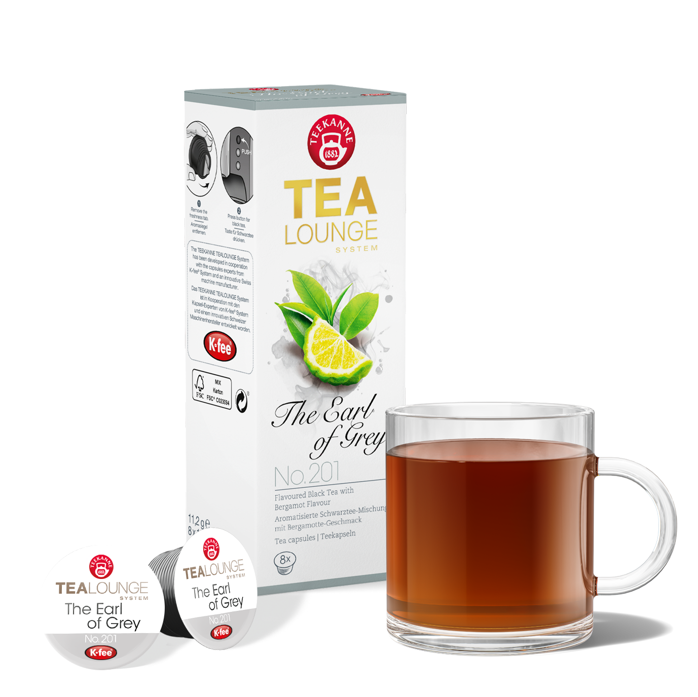 Teekanne The Earl of Grey Kapseln günstig online bestellen | K-fee®